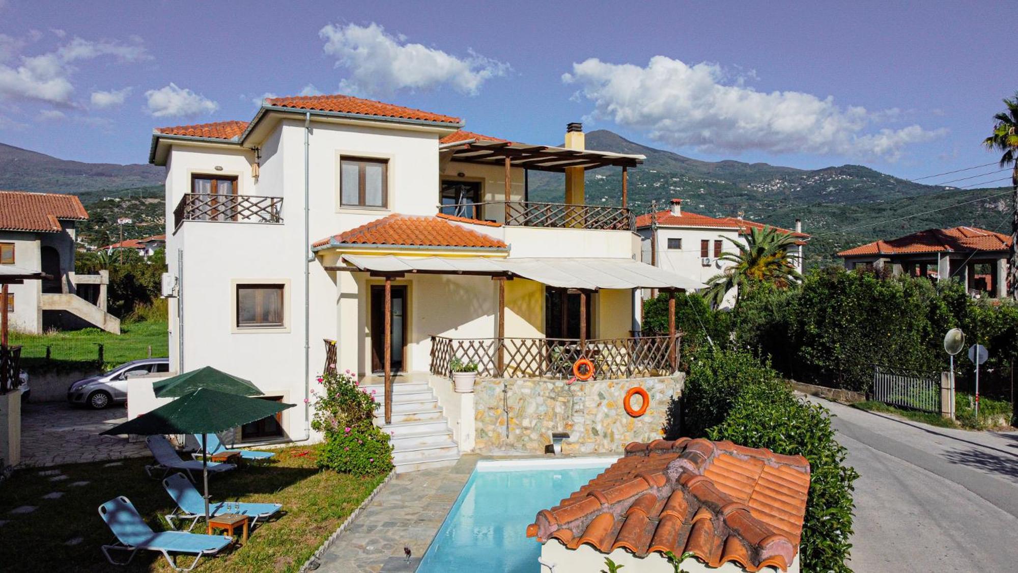 Villa Eridos Kato Lekhonia Экстерьер фото